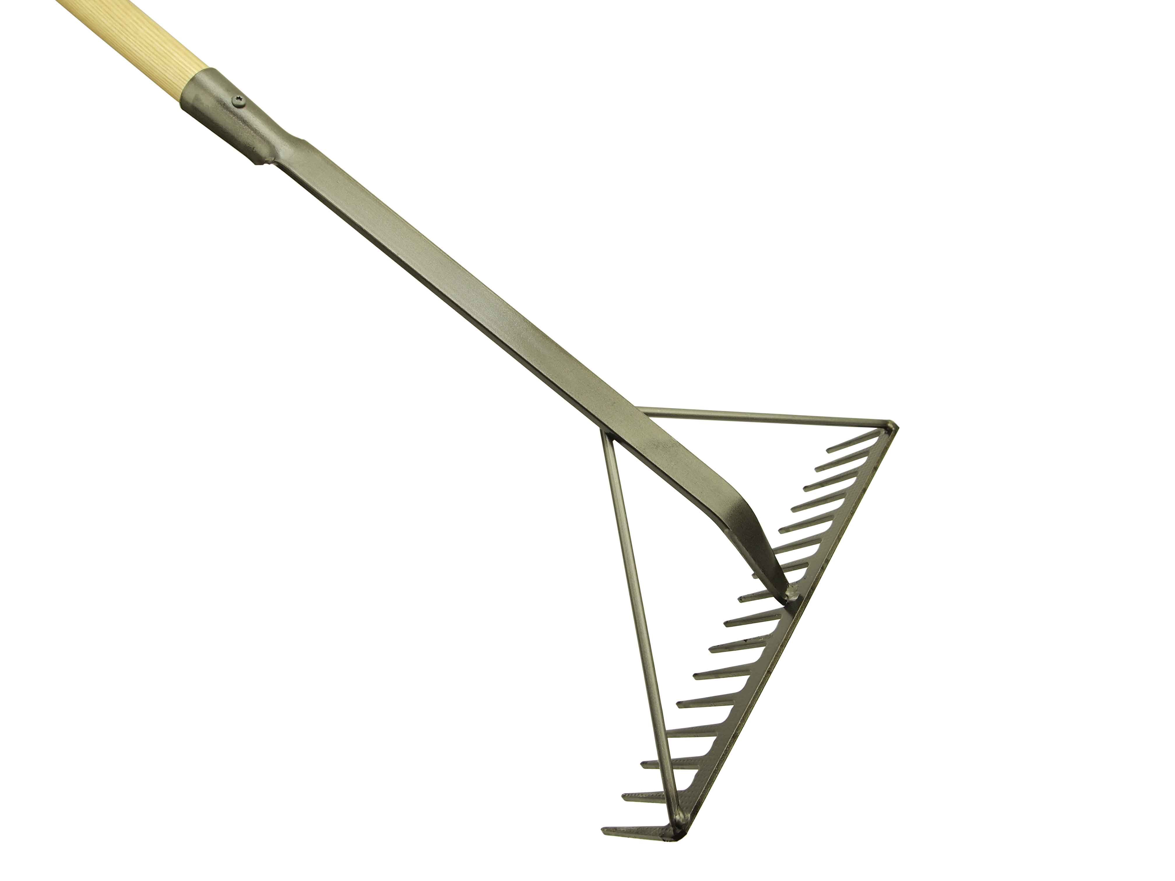 Tarmac asfalt rake with 130cm handle